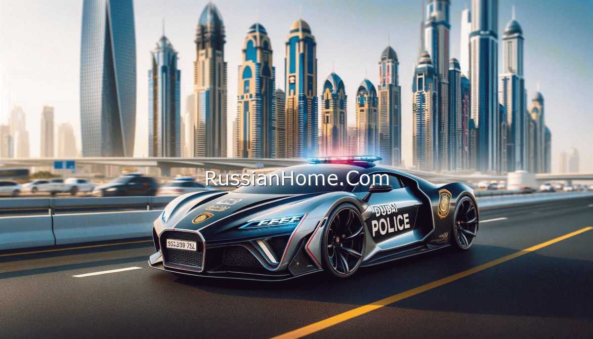 Автопарк дубайской полиции состоит из роскошных суперкаров