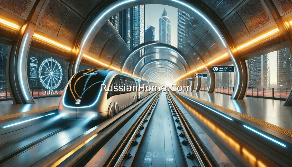 Дубай пустит скоростную подземную сеть: скорость движения составит 160 км/ч