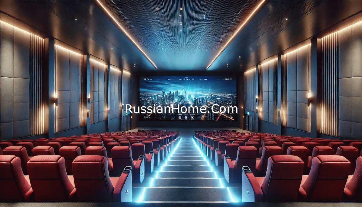 Изображение пустого кинозала