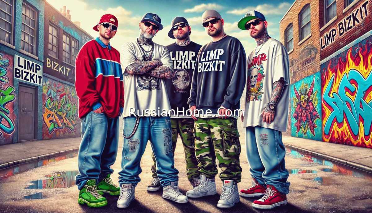 Группа Limp Bizkit - художественная реконструкция