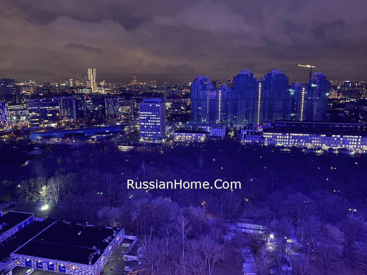 Панорама Москвы с высоты